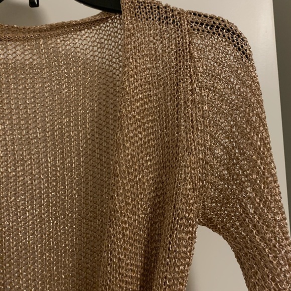 Mesh Rose Gold Mini Dress - Picture 2 of 3